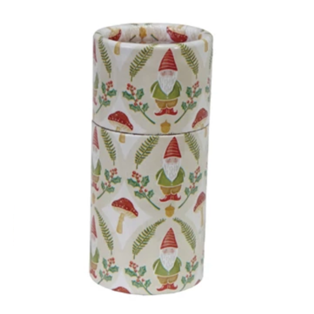 Tube Matchbox with Seasonal Pattern