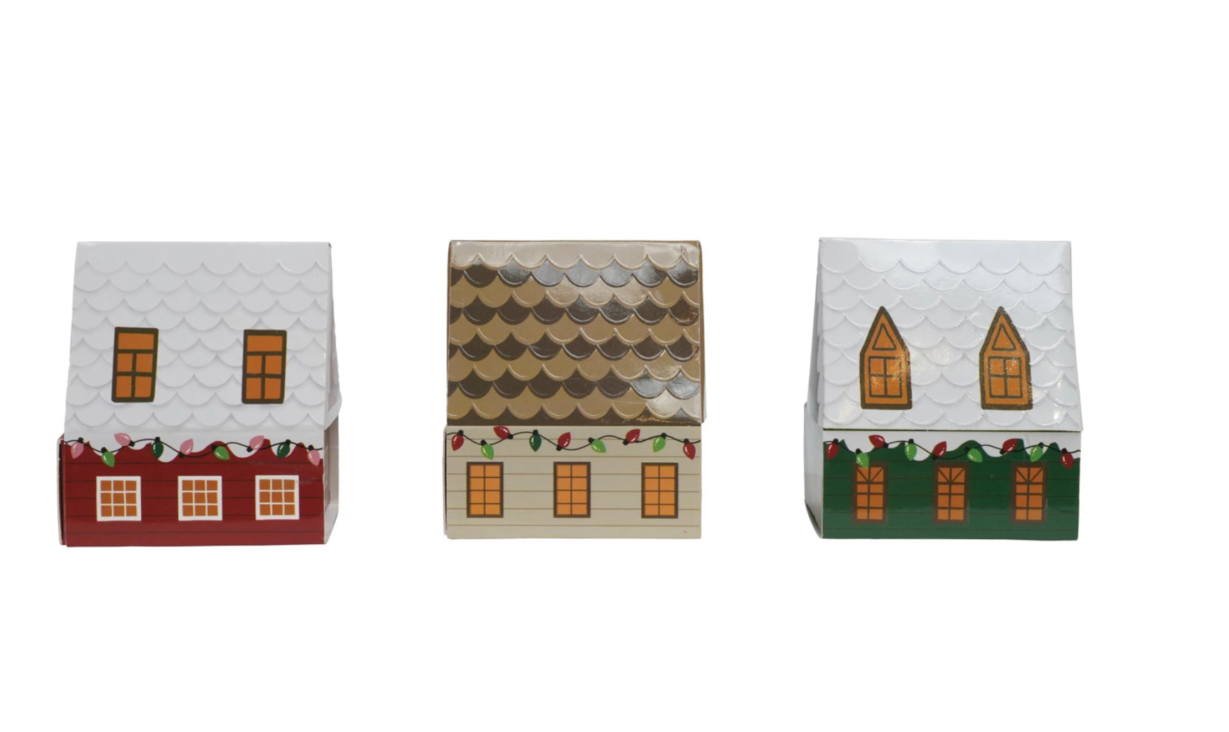 4-1/4"L Safety Matches in House Shaped Matchbox