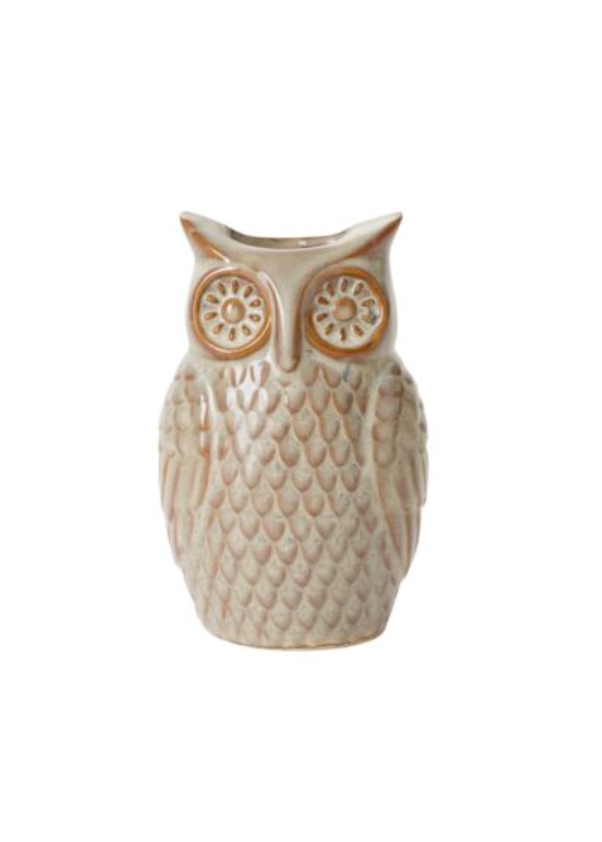 Great Grey Owl Budvase