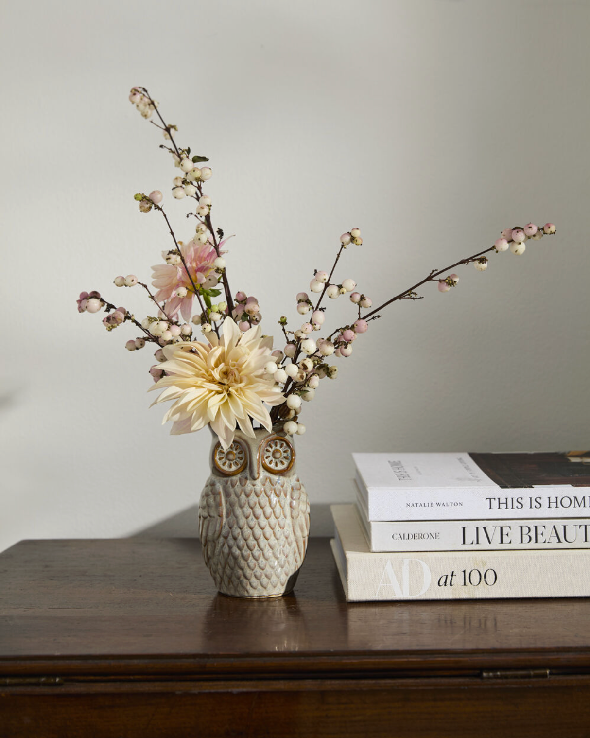 Great Grey Owl Budvase