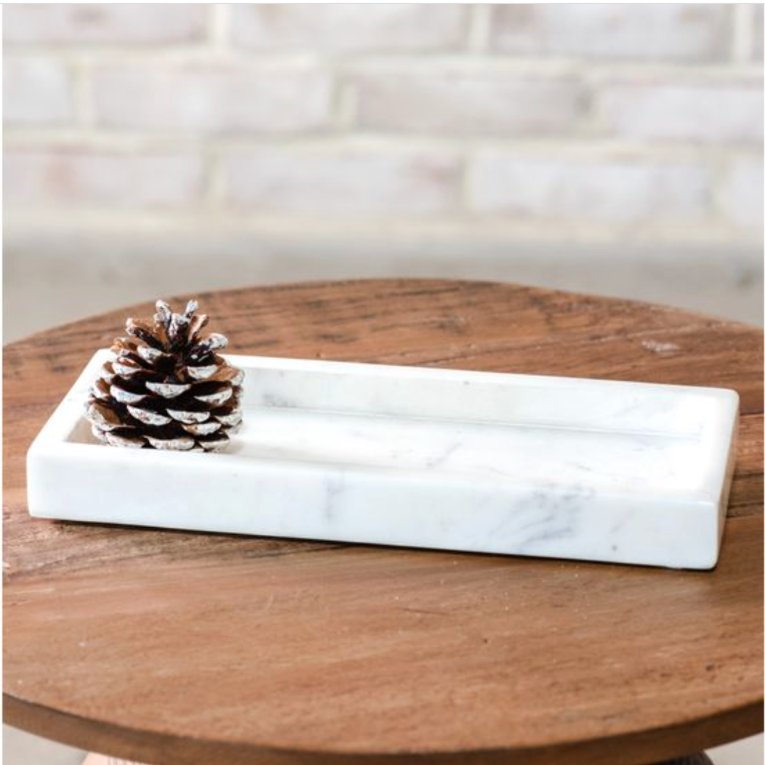 White Marble Tray