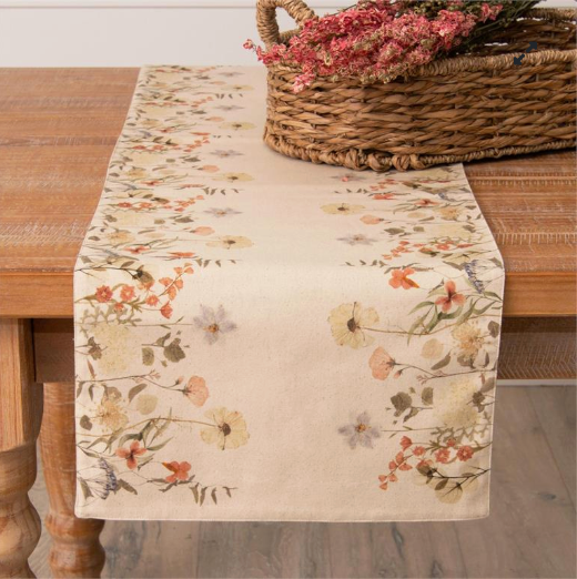 Floral Table Runner