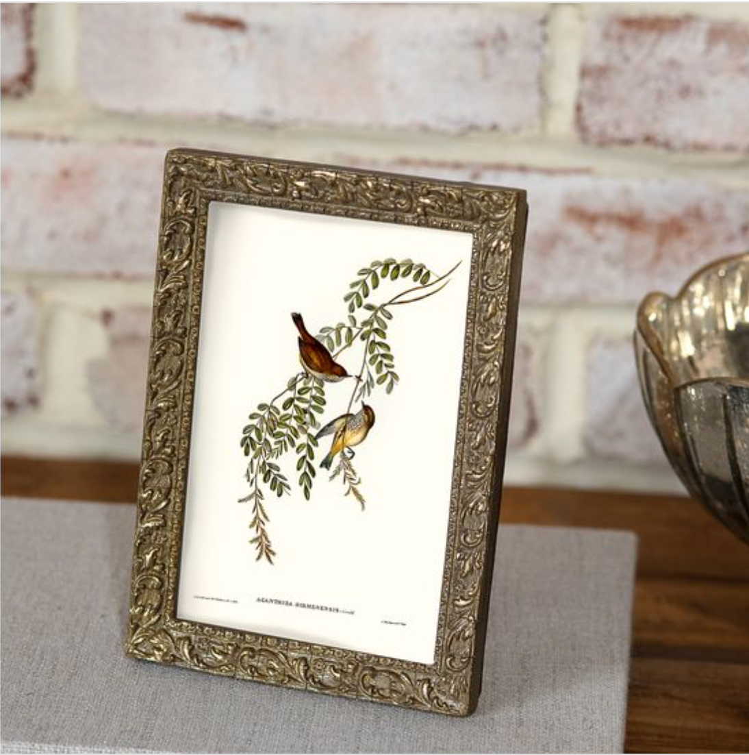 Antique Gold Photo Frame