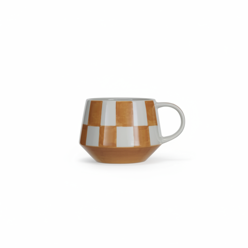 Check Pattern Mug