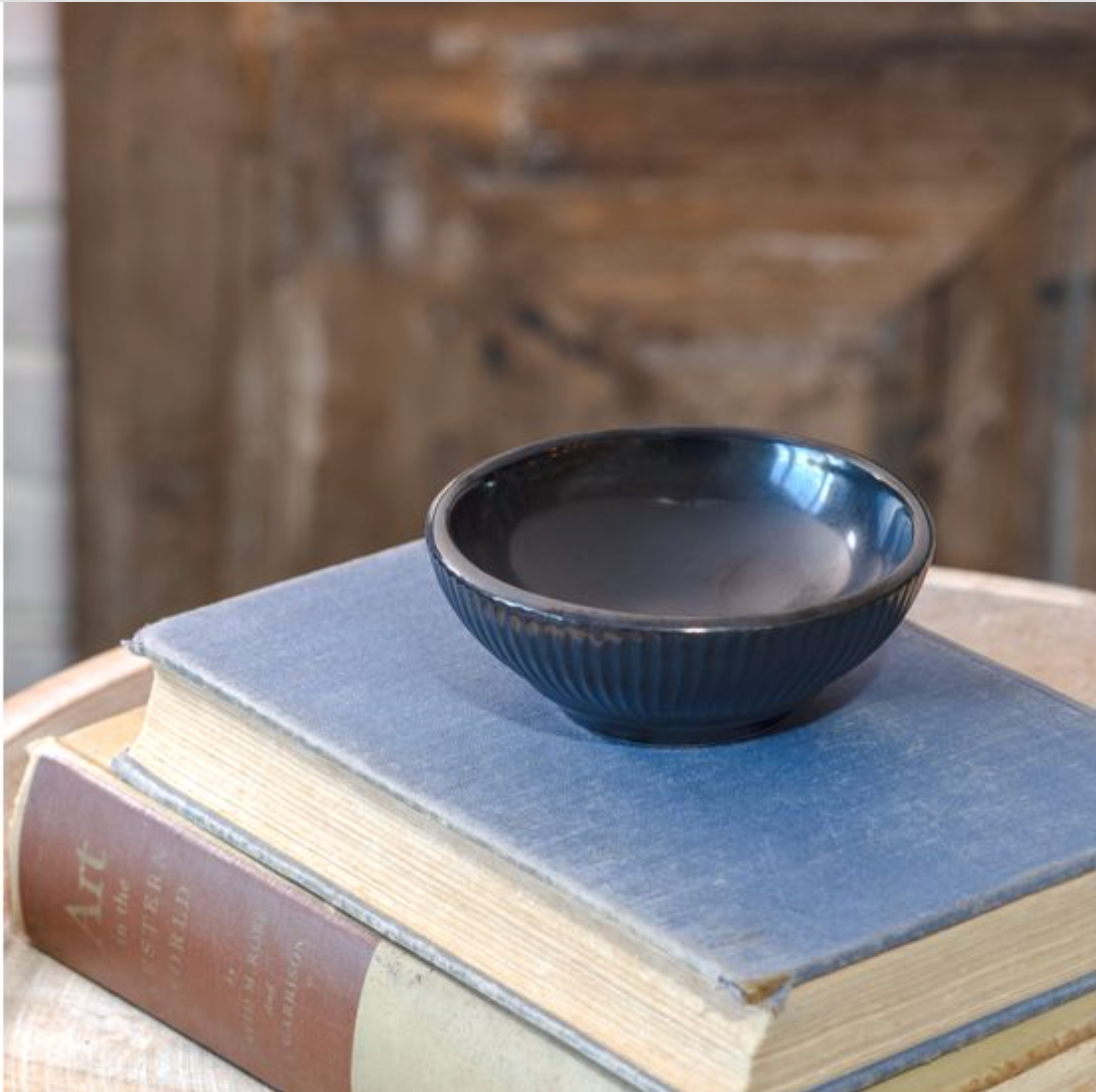 4" Black Ceramic Bowl