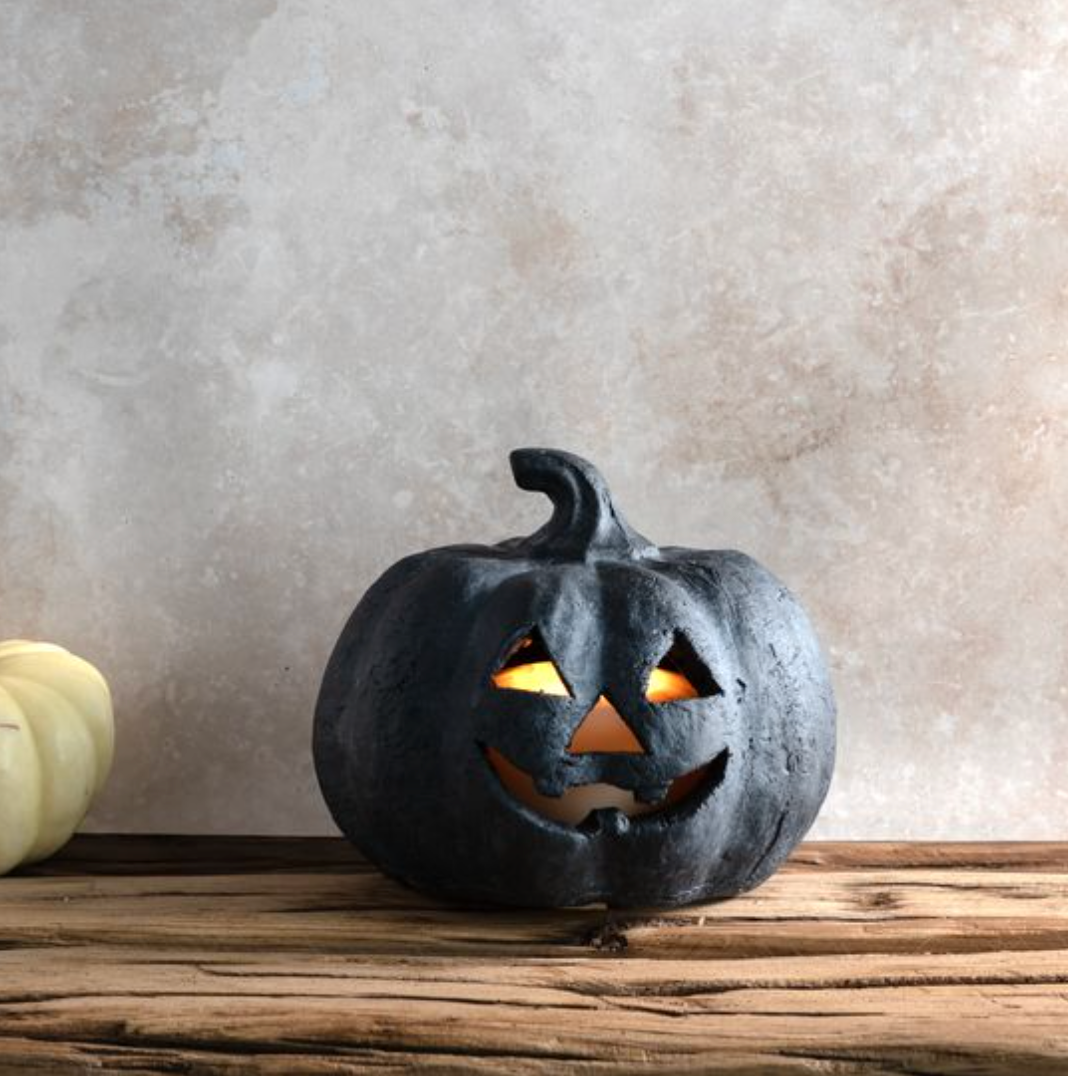 Black Terracotta J-O-L Pumpkin