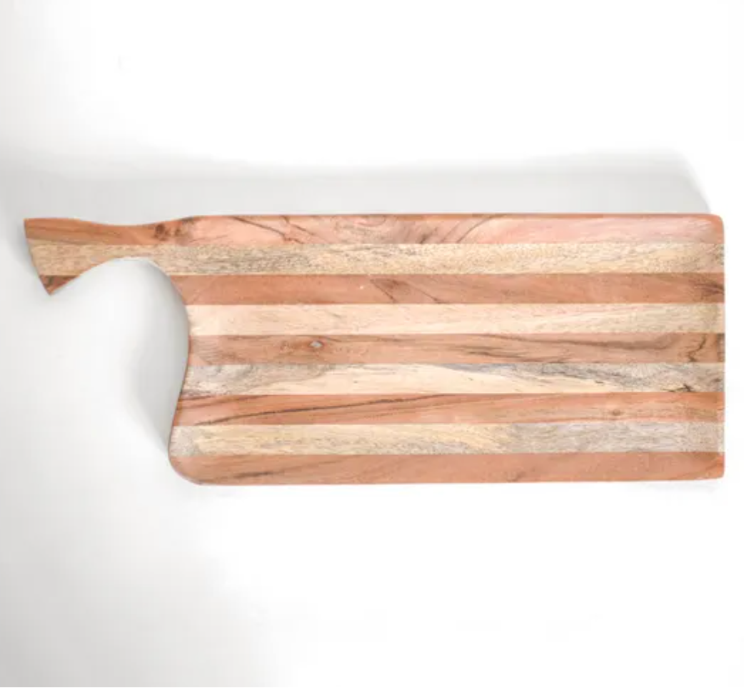 Mixed Wood Serving Tray