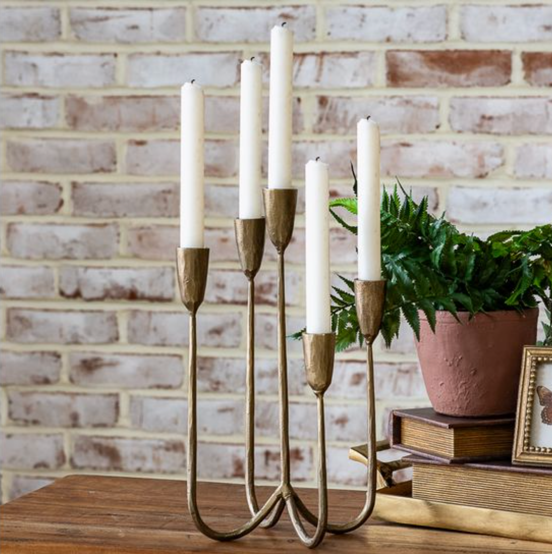 Antique 5 Taper Candelabra