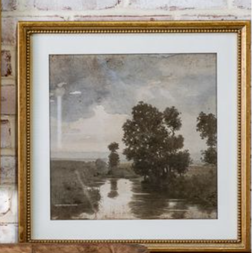 River Scene Framed Print