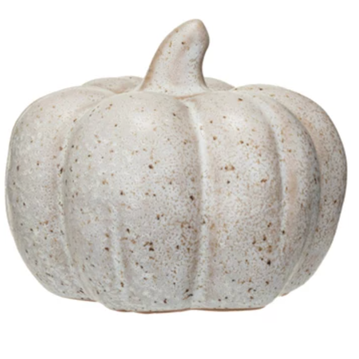 Stoneware Pumpkin, Reactive Glaze - 2 Styles