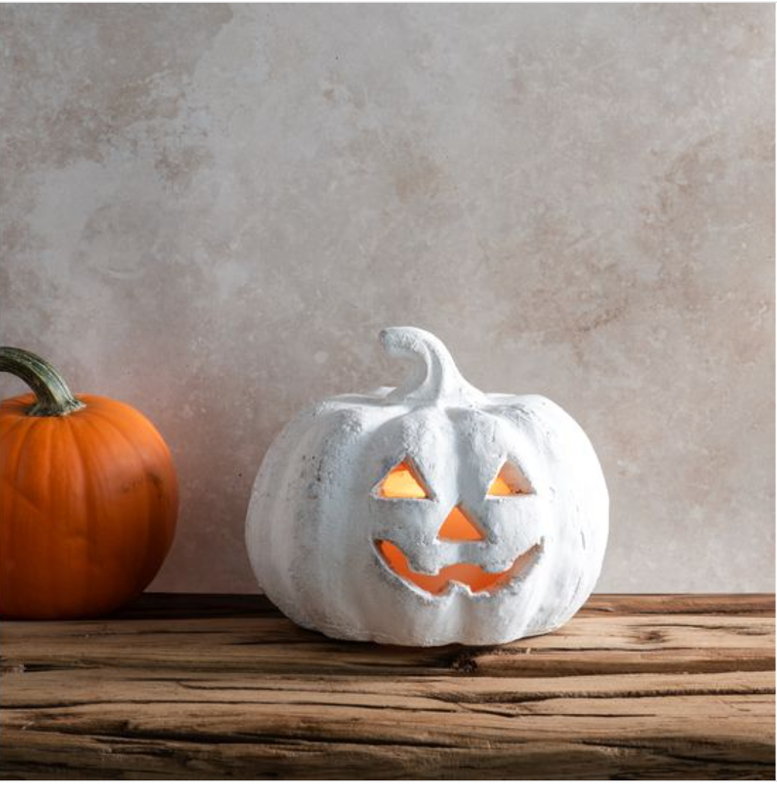 Mini Terracotta J-O-L Pumpkin