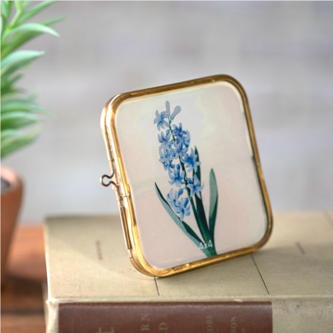 Vintage Antique Brass Frame