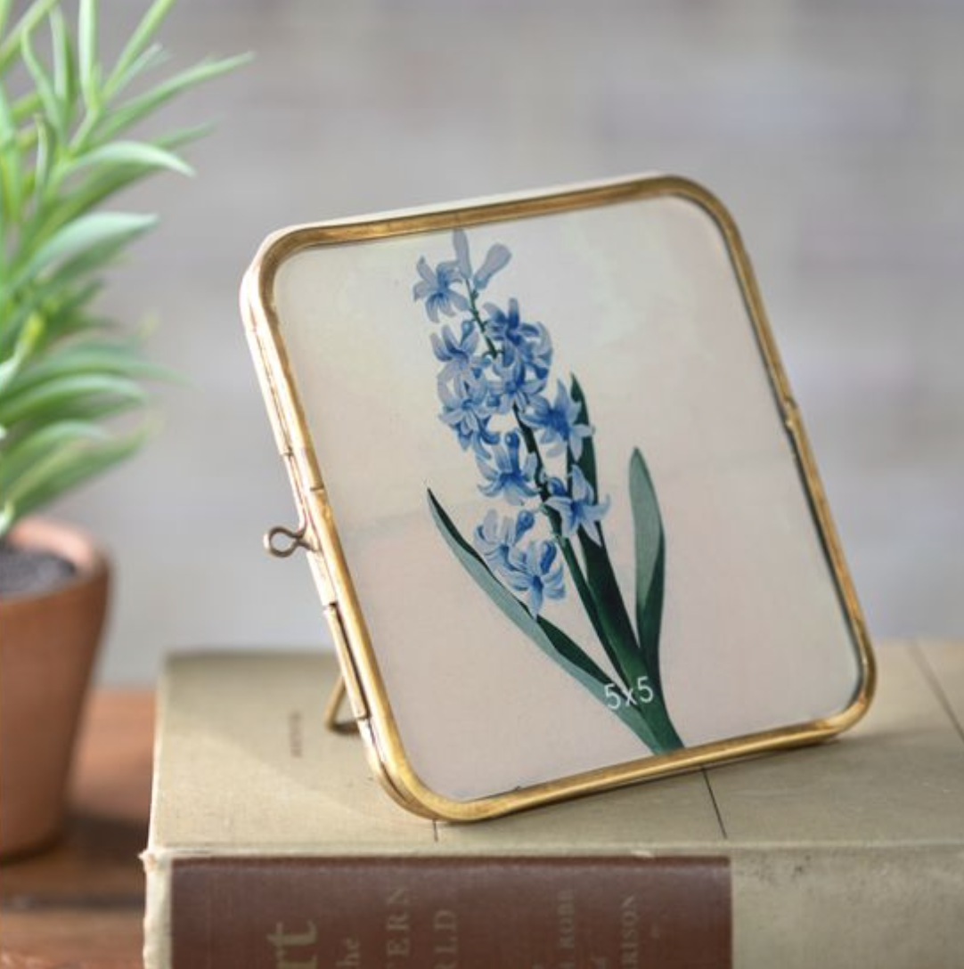 Vintage Antique Brass Frame