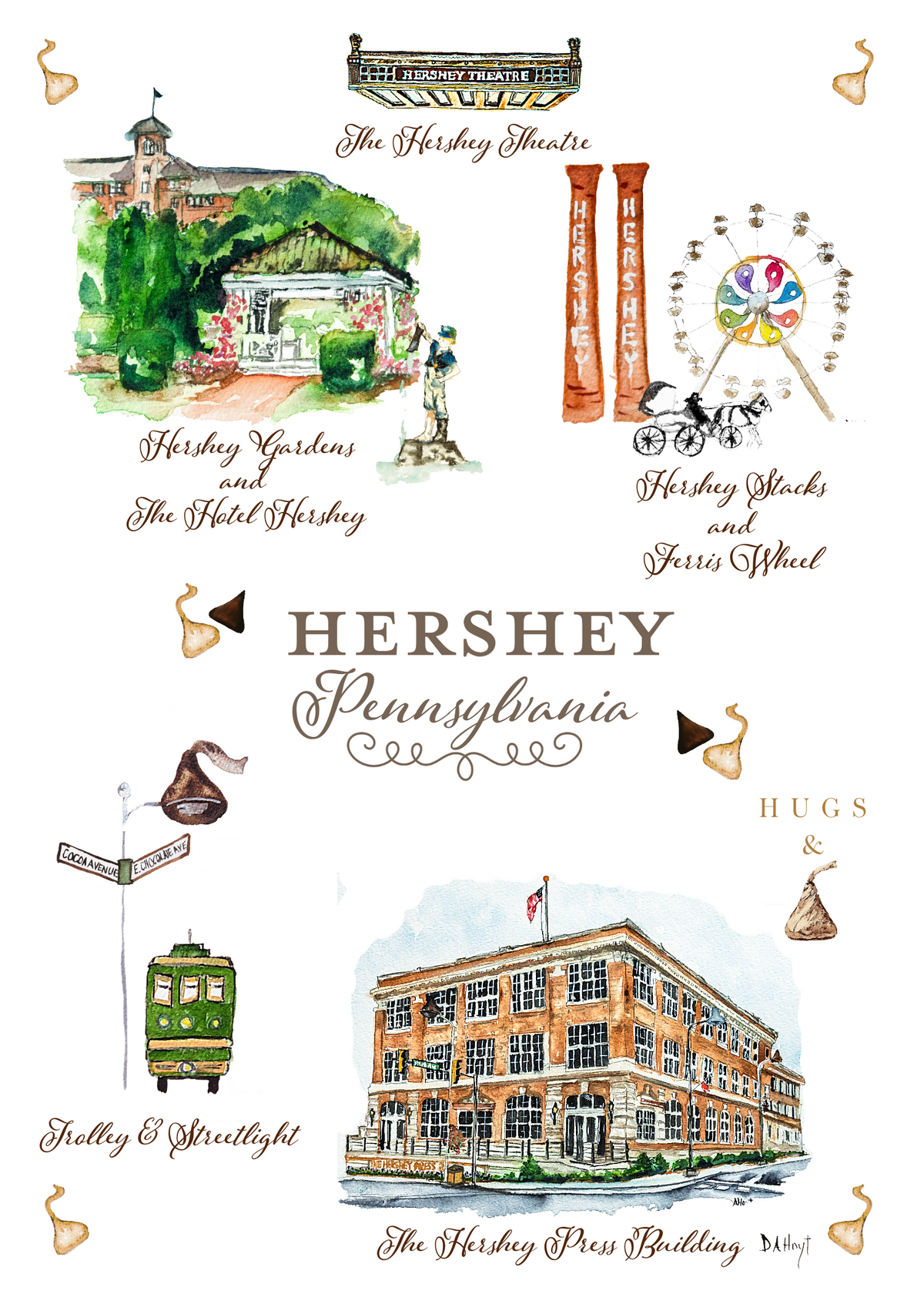 Hershey Postcard