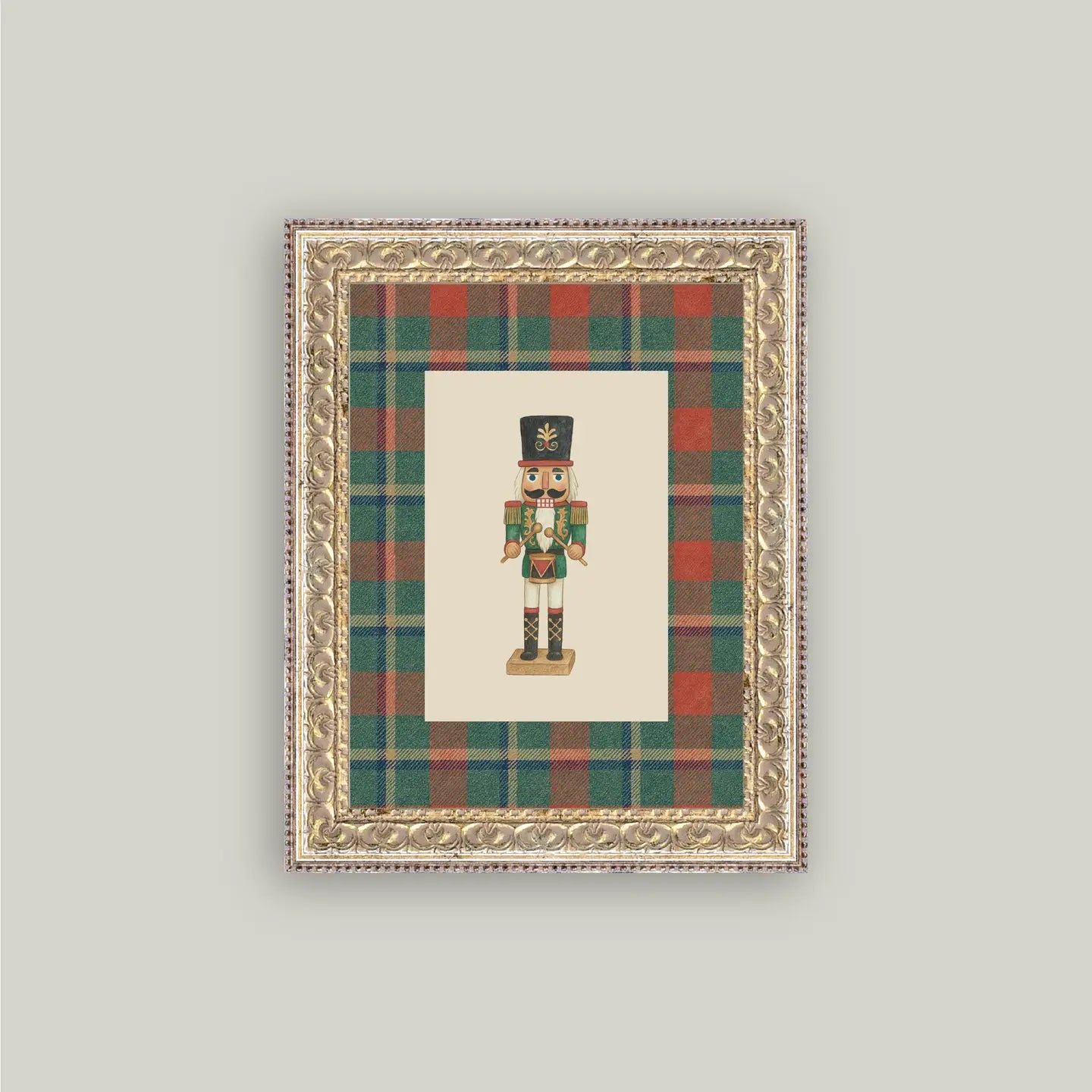 Holiday Print Framed Art