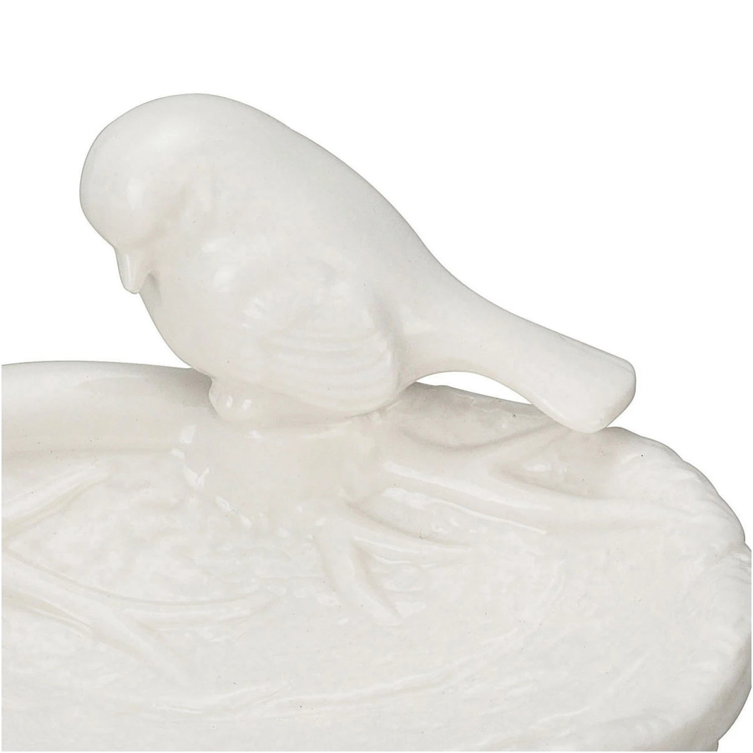 Leaf Dish with Birds