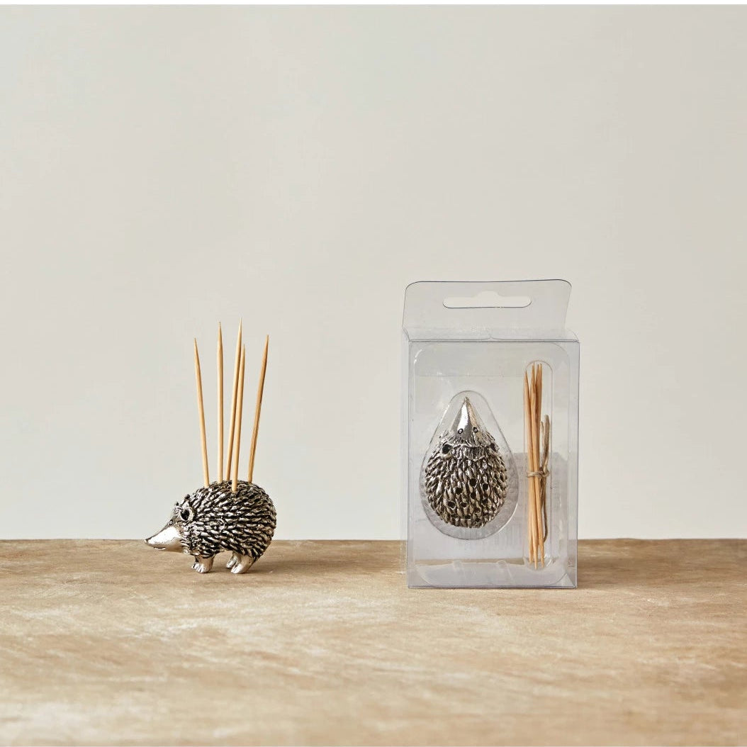 Hedgehog Toothpick Holder Toothpicks