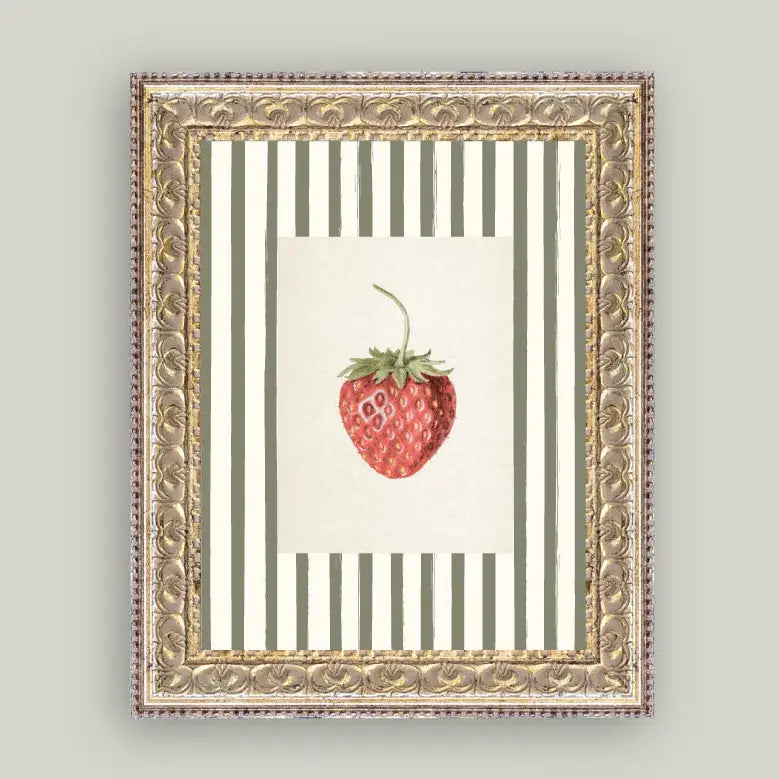 Fruit Framed Antique Art
