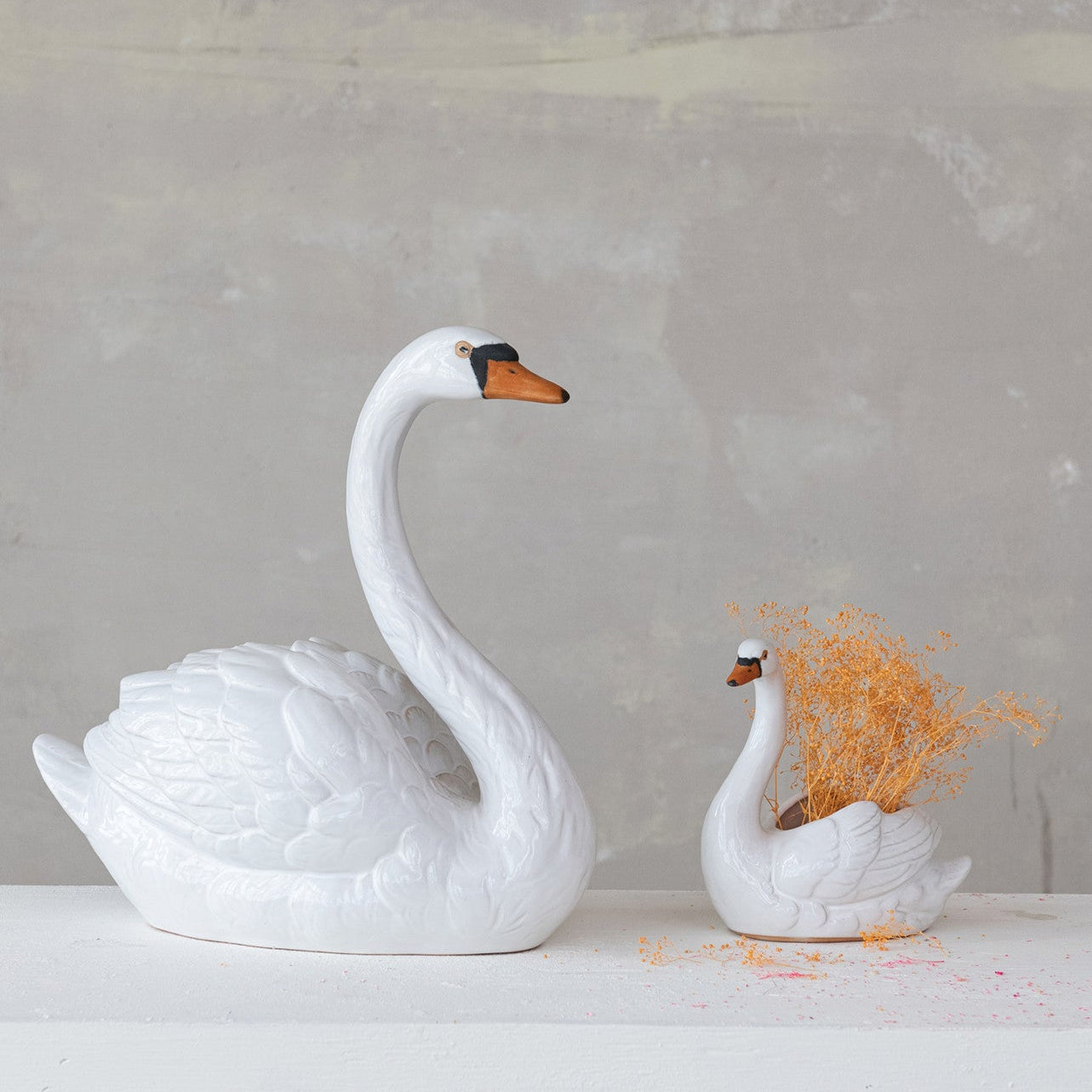 Swan Planter