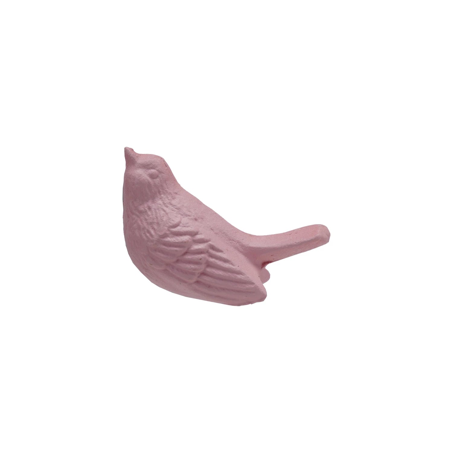 Pink Cast Iron Bird