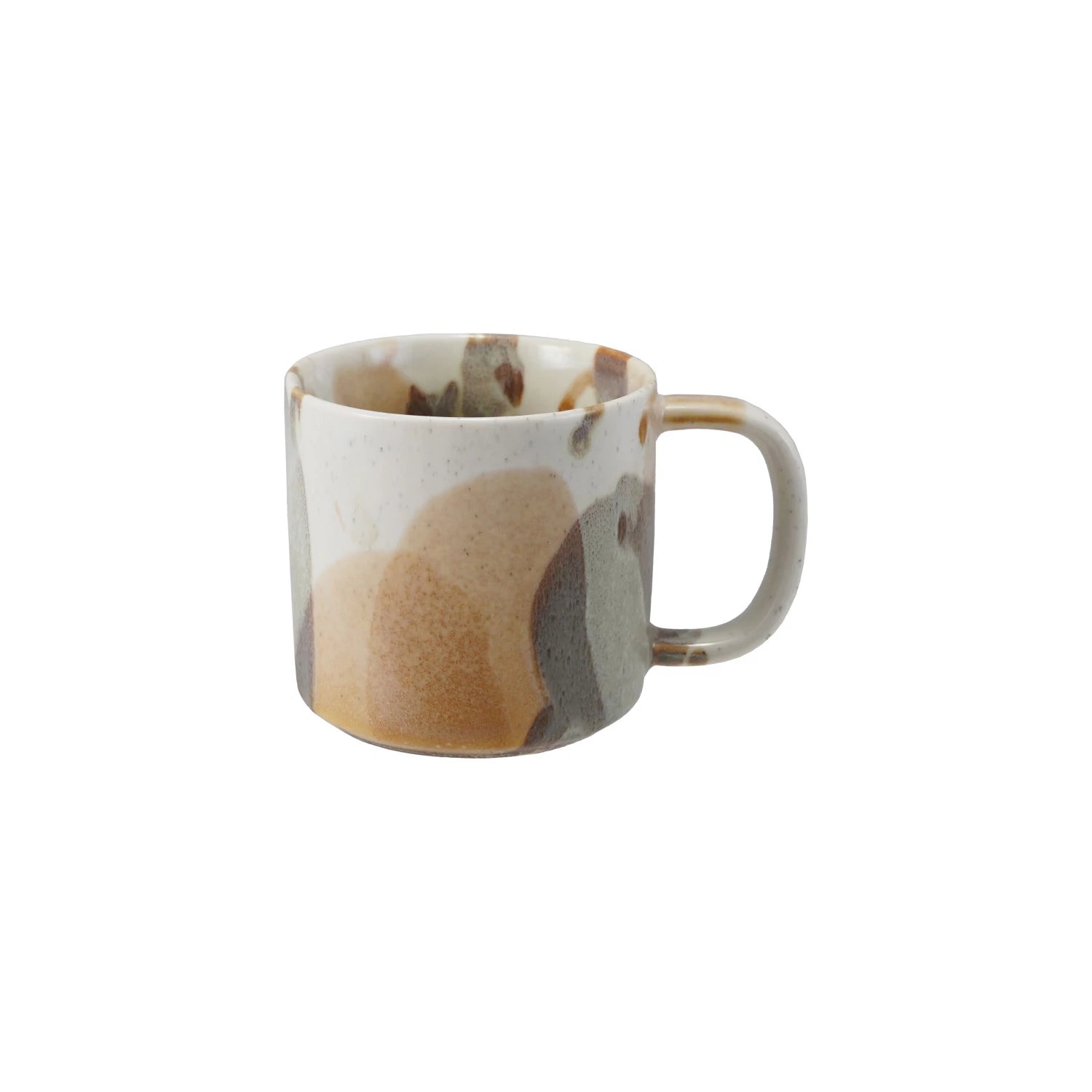 Stoneware Mug, Reactive Glaze 10 oz
