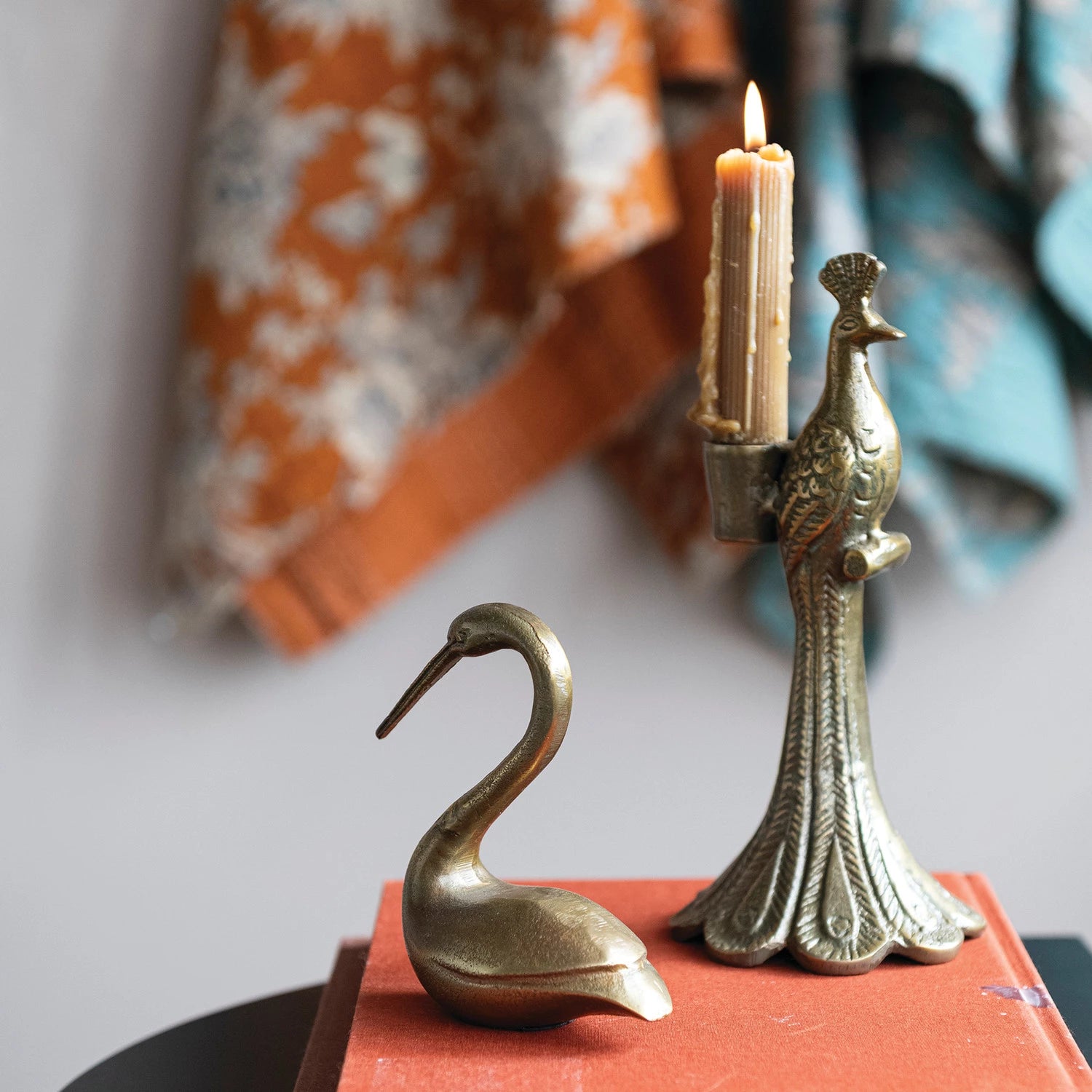 Peacock Shaped Taper Holder