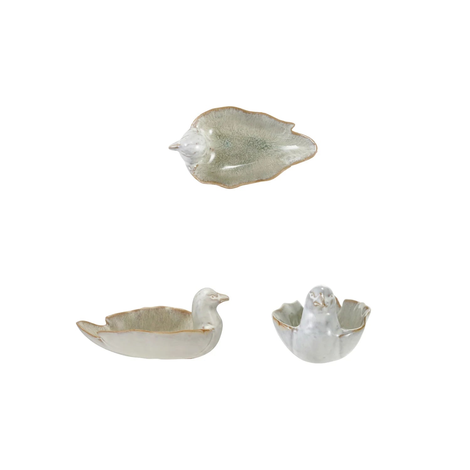 Stoneware Bird Shaped Dish