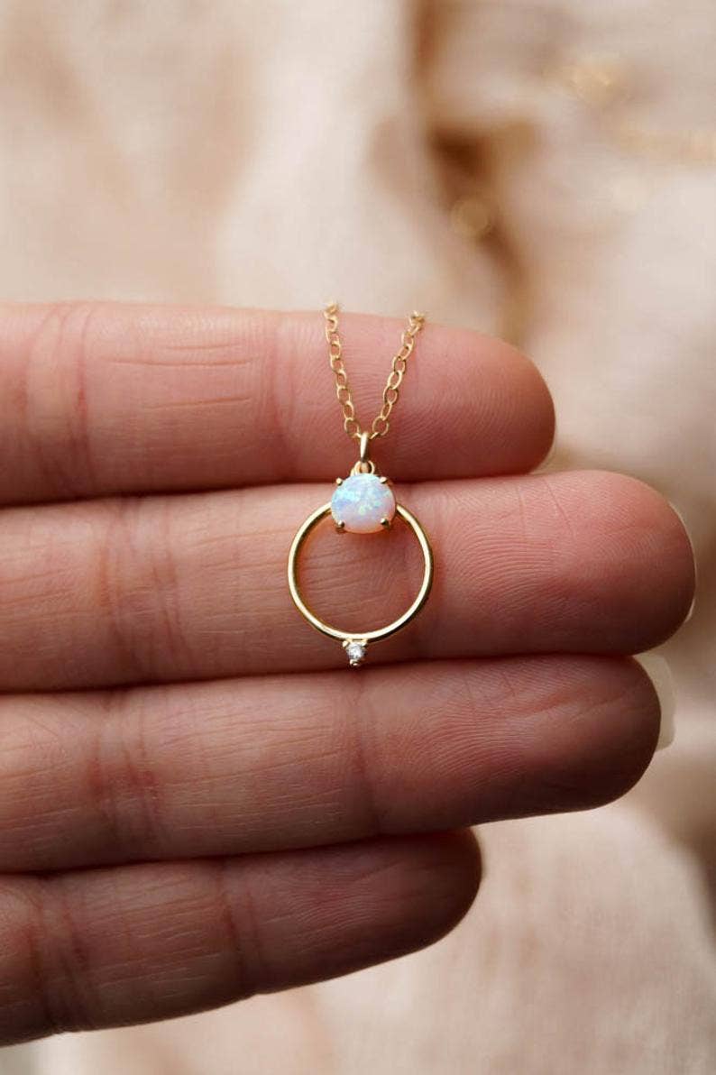 Ophelia Opal Necklace
