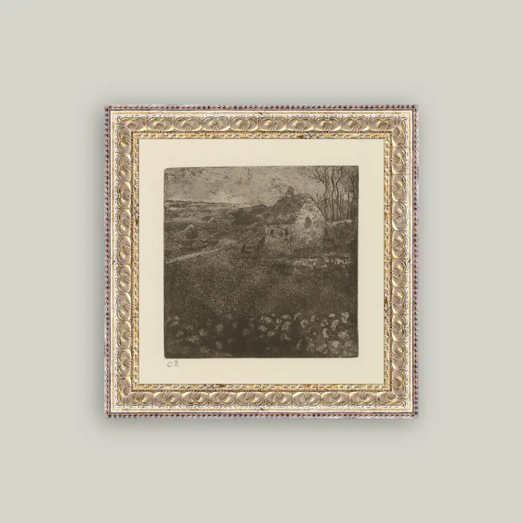 Landscape Framed Antique Art