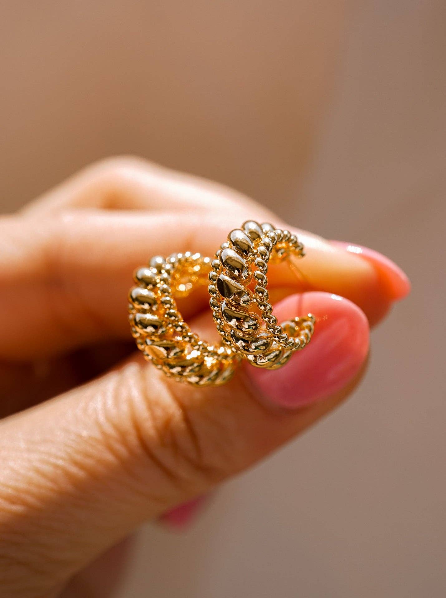 Heidi Hoop Earrings