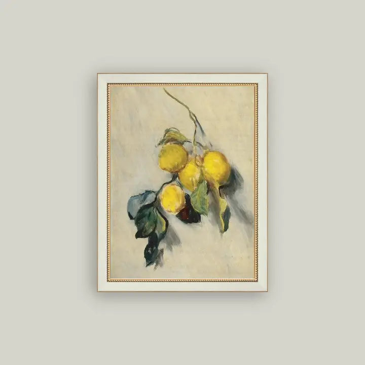Fruit Framed Antique Art