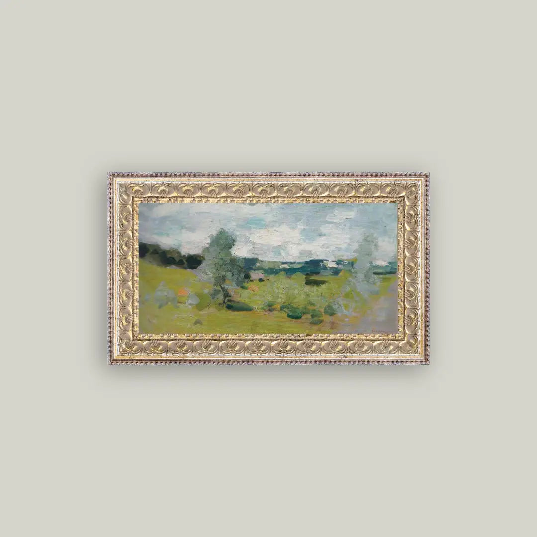 Landscape Framed Antique Art