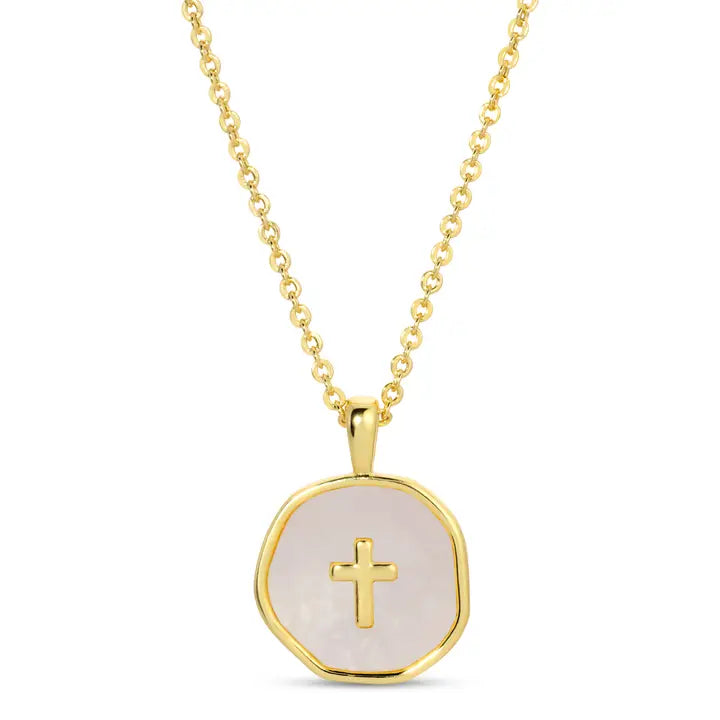 Cross Medallion Necklace