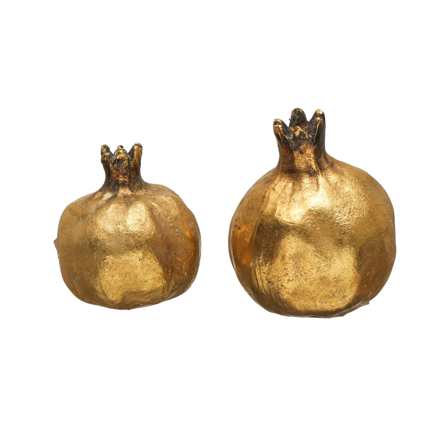 Antique Gold Finish Pomegranate
