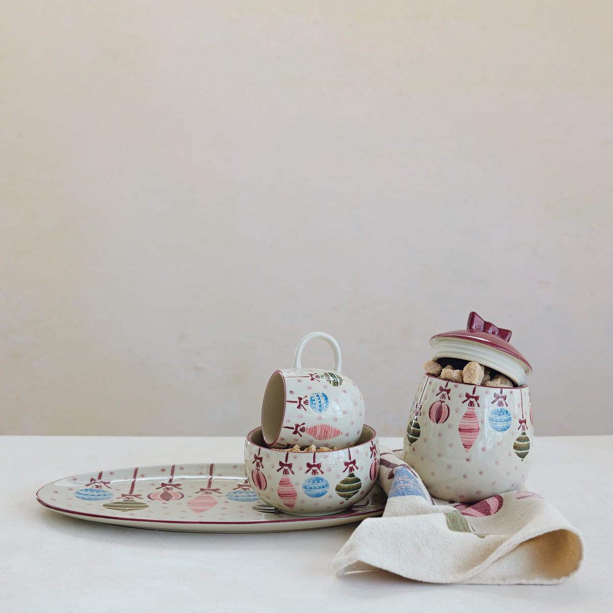 Ornaments & Polka Dots Mug