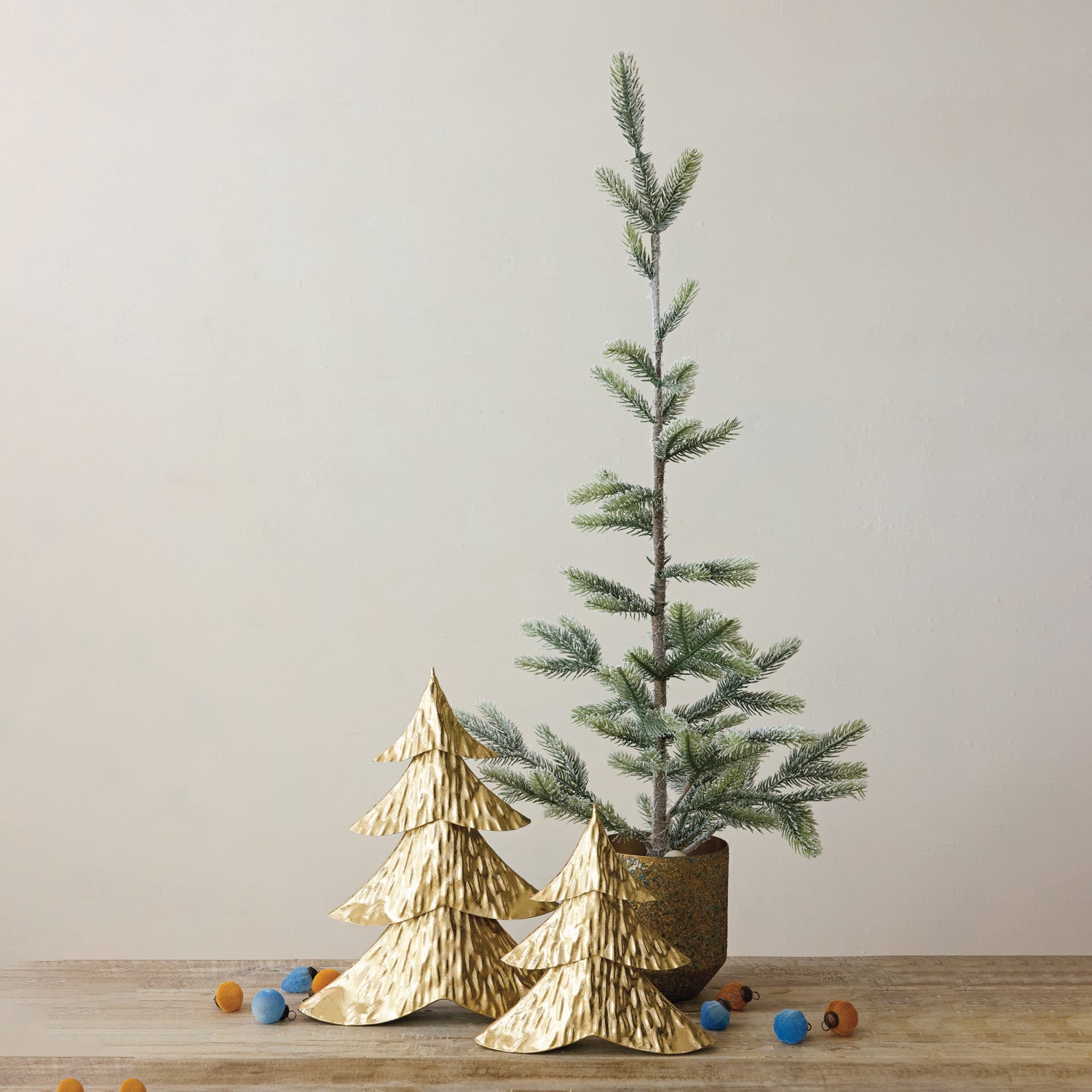 Hammered Metal Tree