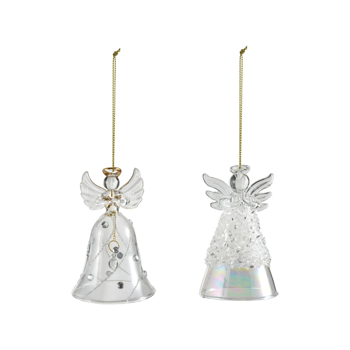 Glass Angel Ornament